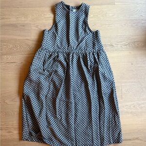 Checkered Sleeveless Dress